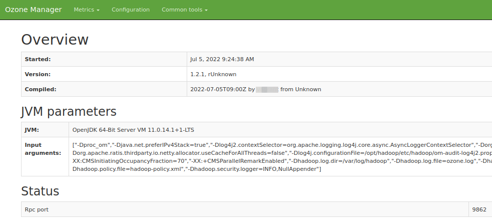 Azure Ozone Web UI