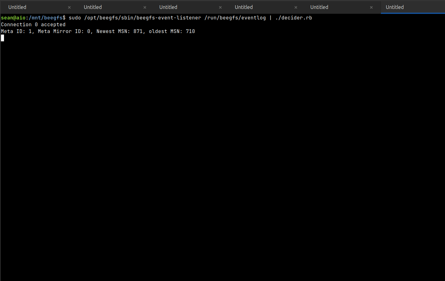 Legacy file-system events for data pipeline processing