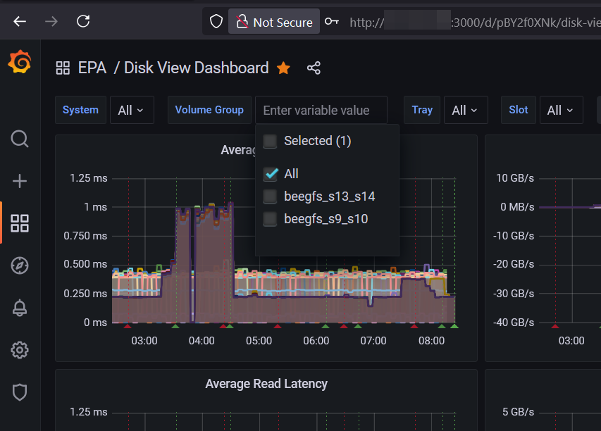 EPA 3.4.1 - disk's volume group tag