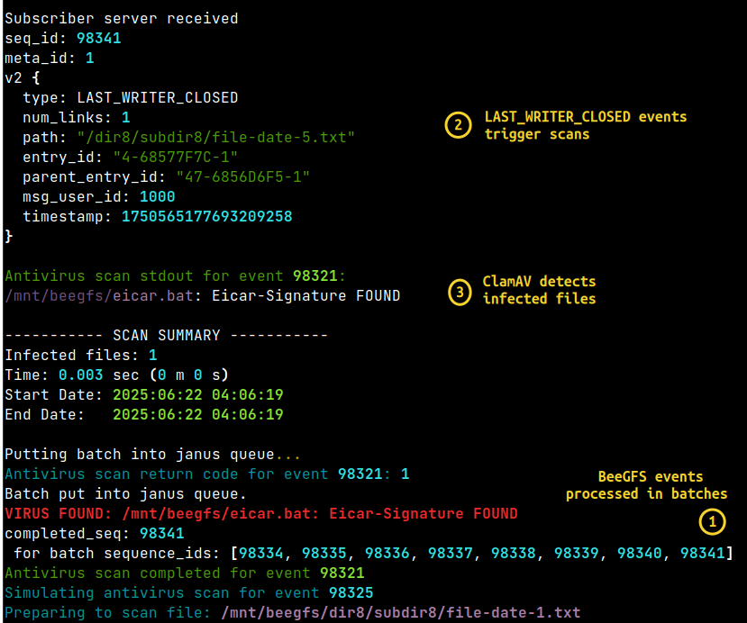 gRPC file scanning in Python