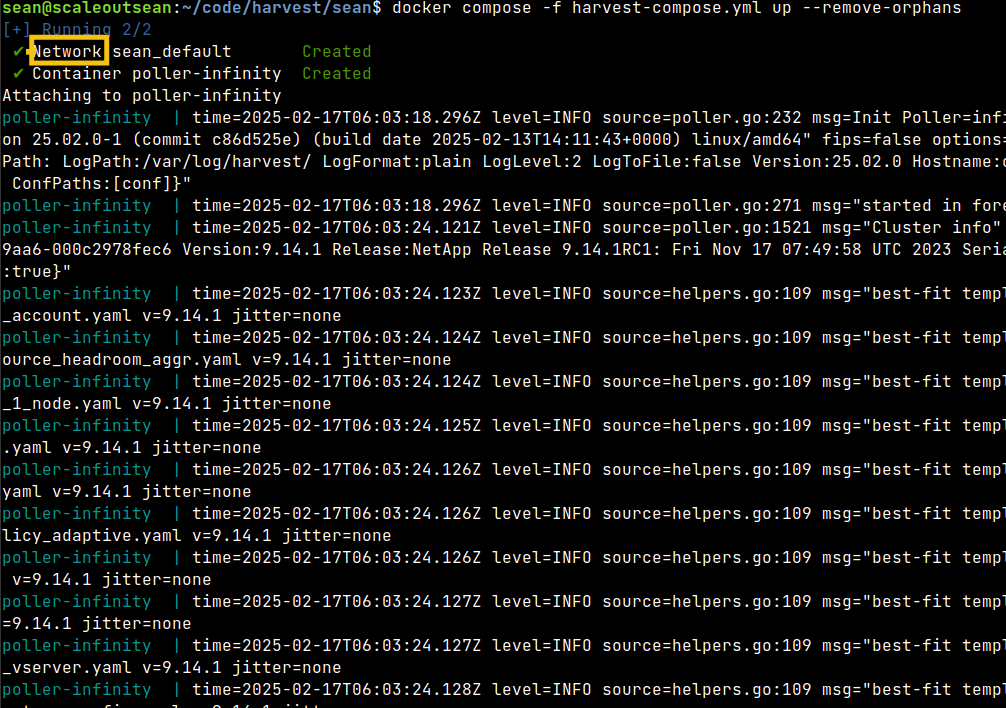 Minimal Harvest for Prometheus scraping