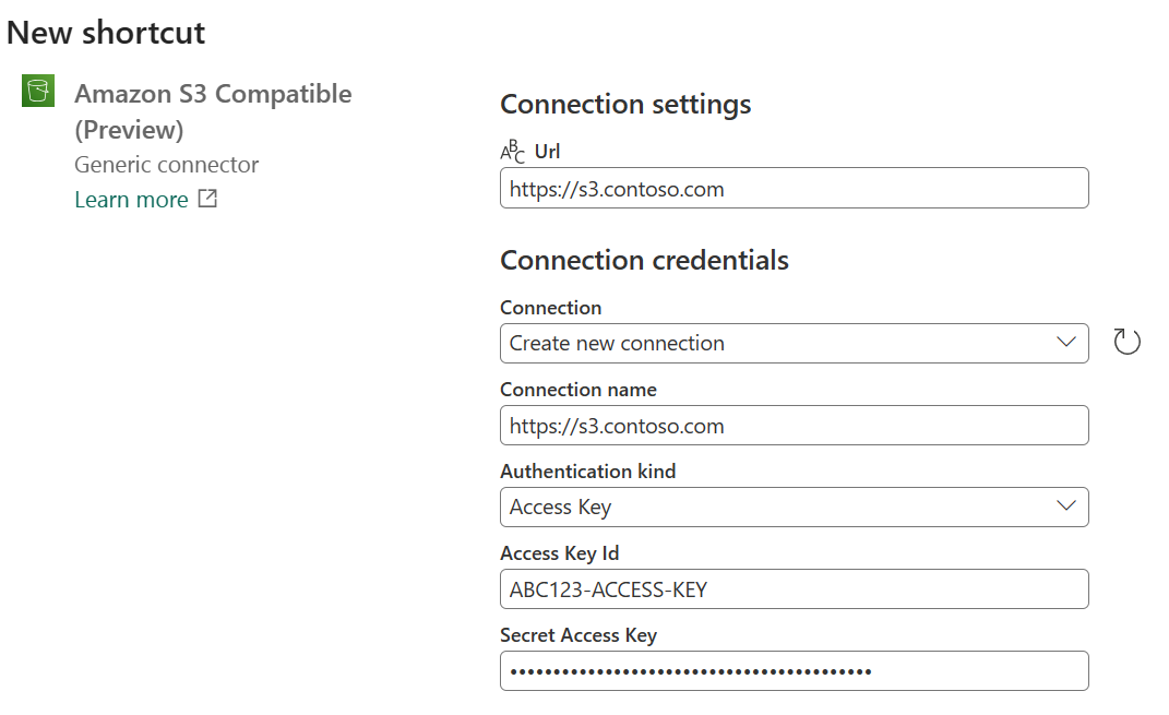 Enter StorageGRID properties and reverse proxy endpoint