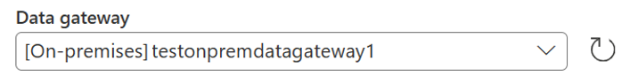 Connect to On-premises Data Gateway