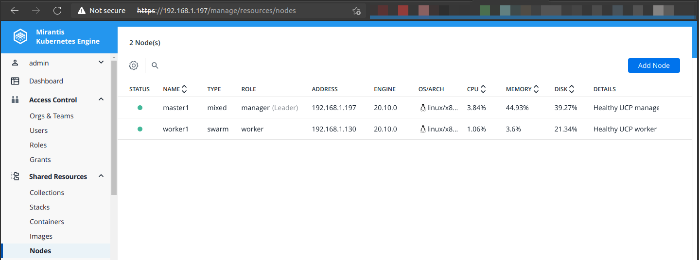 One master, one worker, one beer and MKE 3.4.0