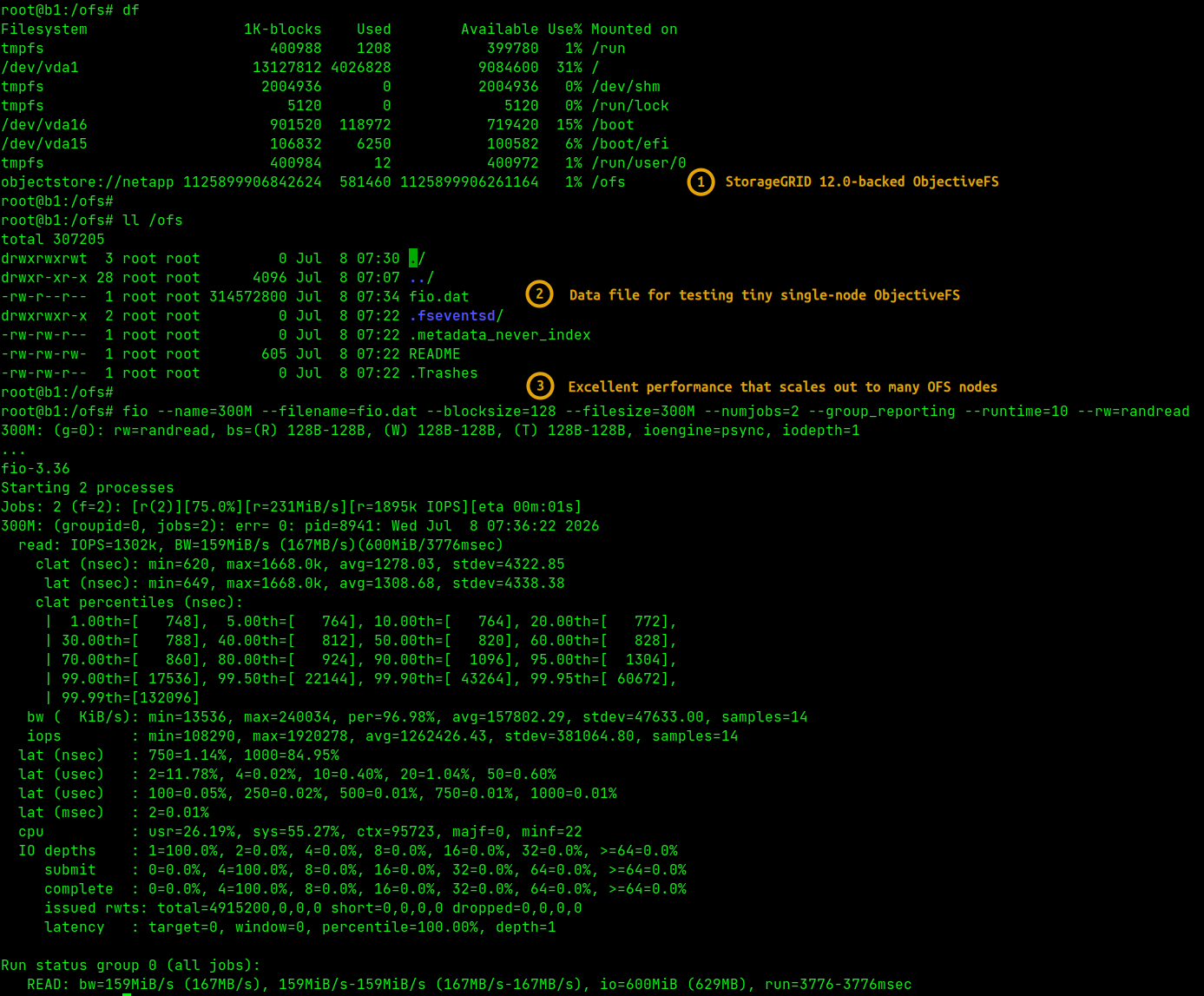 Using OFS