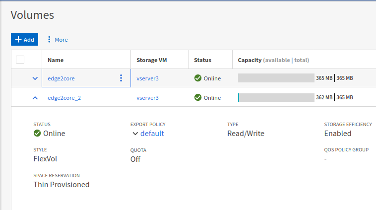 Photon IoT snapshot restored from S3 bucket to ONTAP Select (on-prem VM)