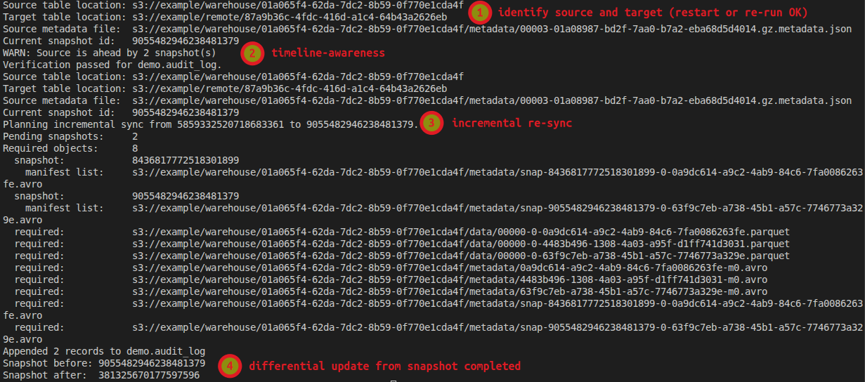 Snapshot replication