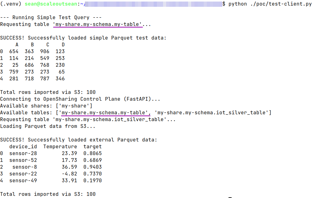 Query Delta tables