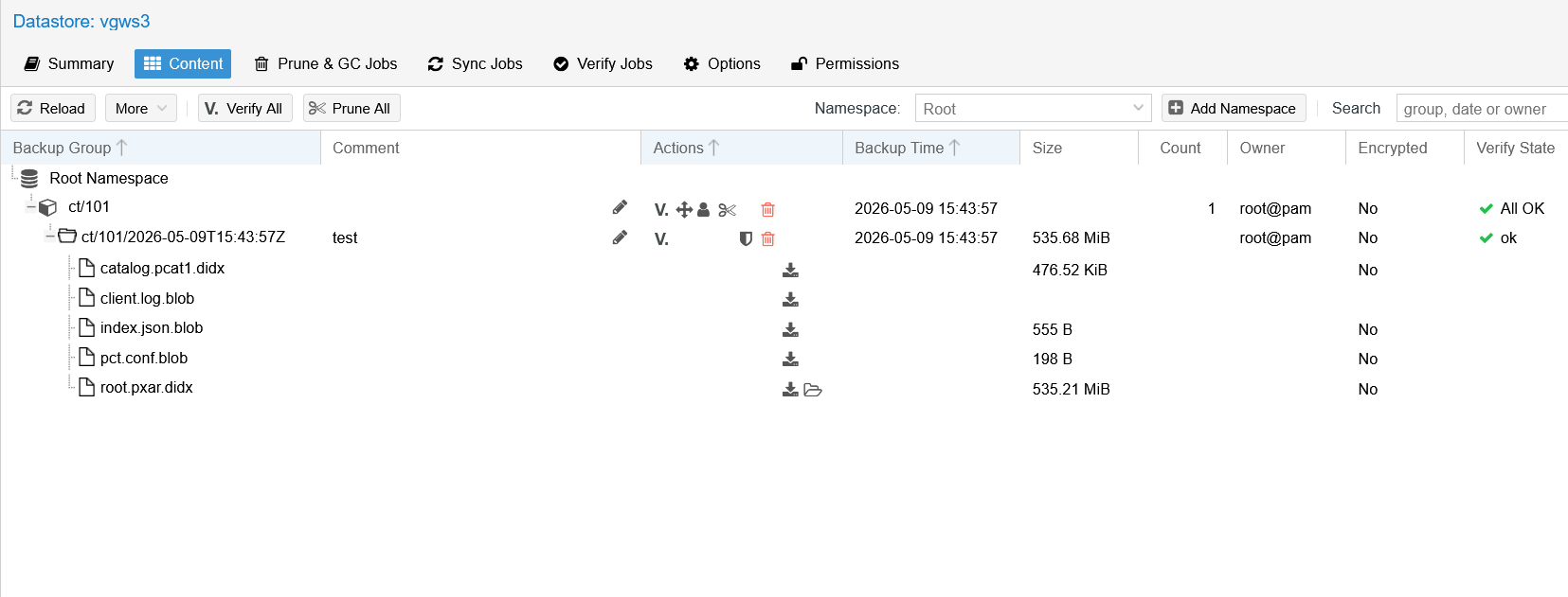 Proxmox Backup Server 4.2, Versity S3 Gateway and NetApp E-Series ...