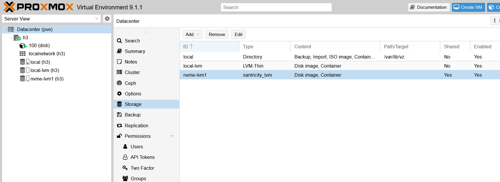 shared block LVM