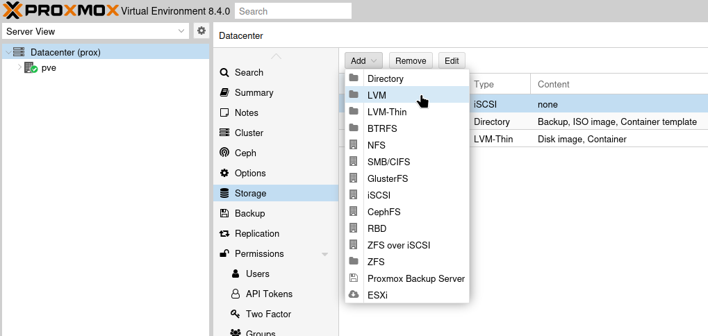 Configure LVM on SolidFire iSCSI Target
