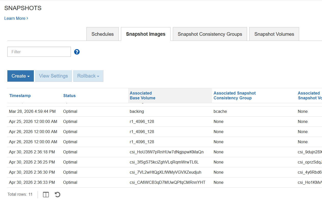 Snapshots during Qdrant backup