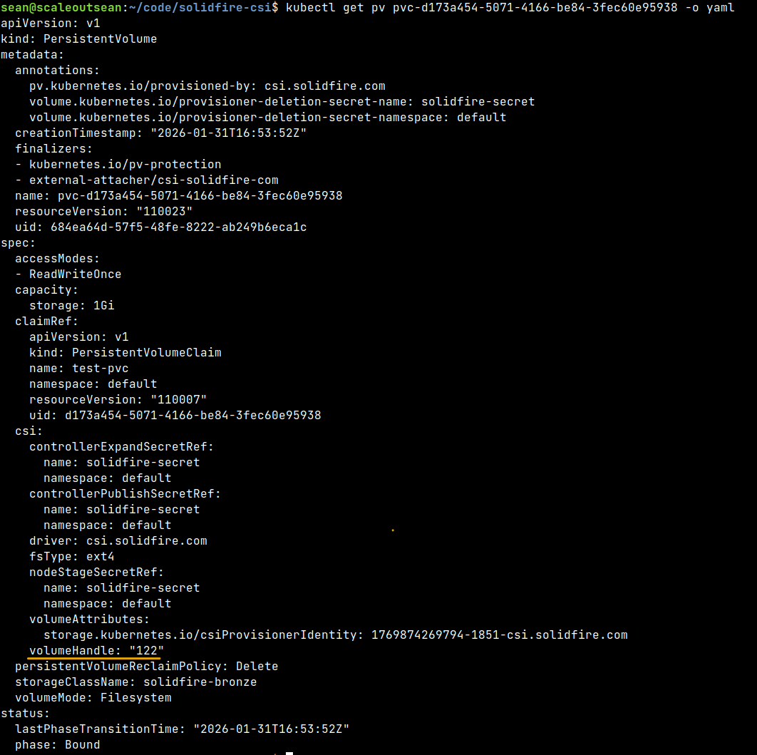 Pvc Namespace SolidFire CSI, a community CSI driver for NetApp SolidFire | Acting ...