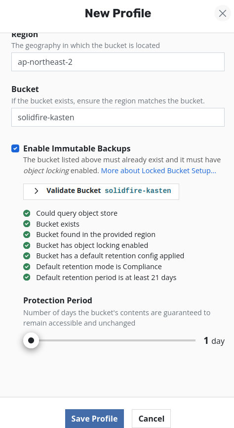 Enable Versioning and S3 Object Lock