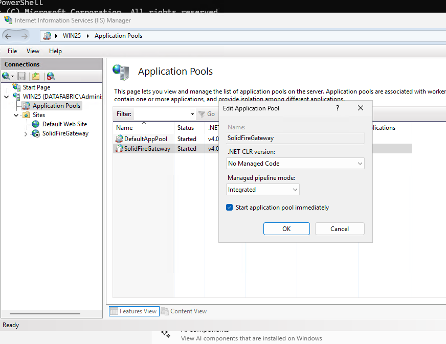SolidFire WAC Application