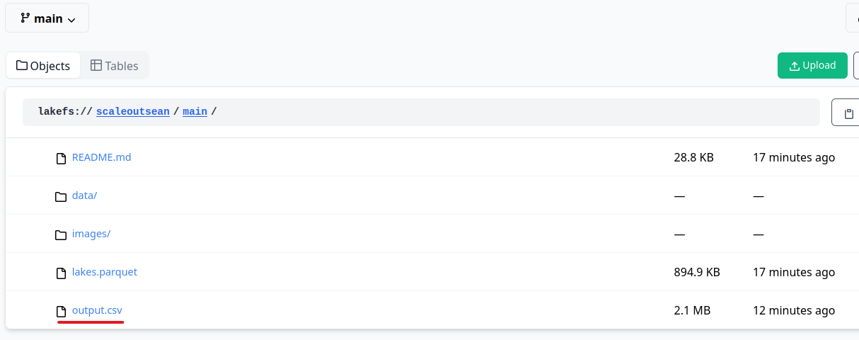 merged git commit in main