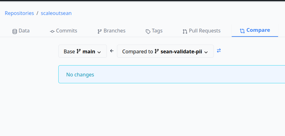 branch diff