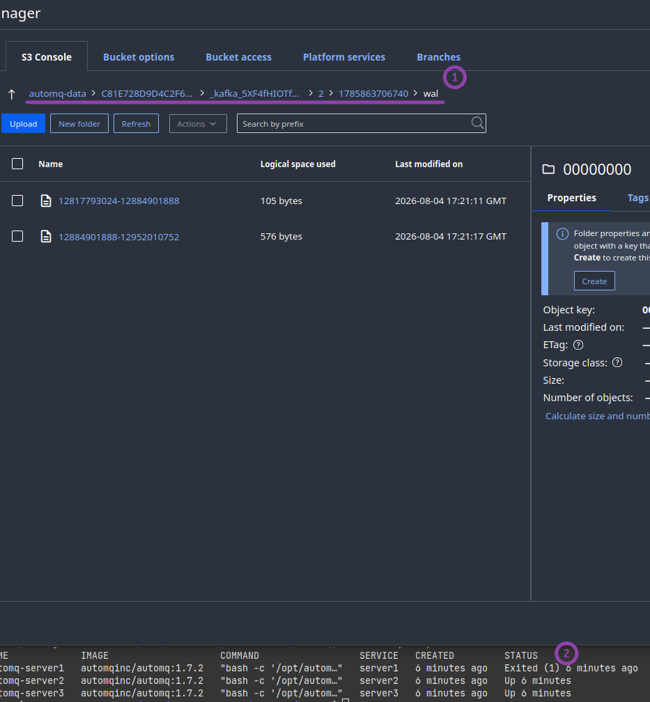 AutoMQ nodes