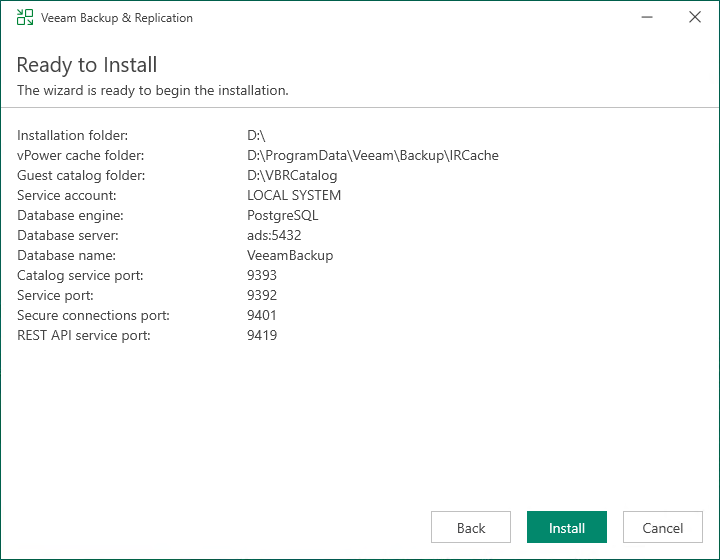 VBR 13 install